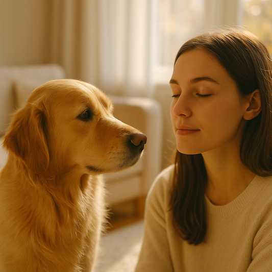 The Bond Beyond Words: What Dogs Teach Us About Stillness