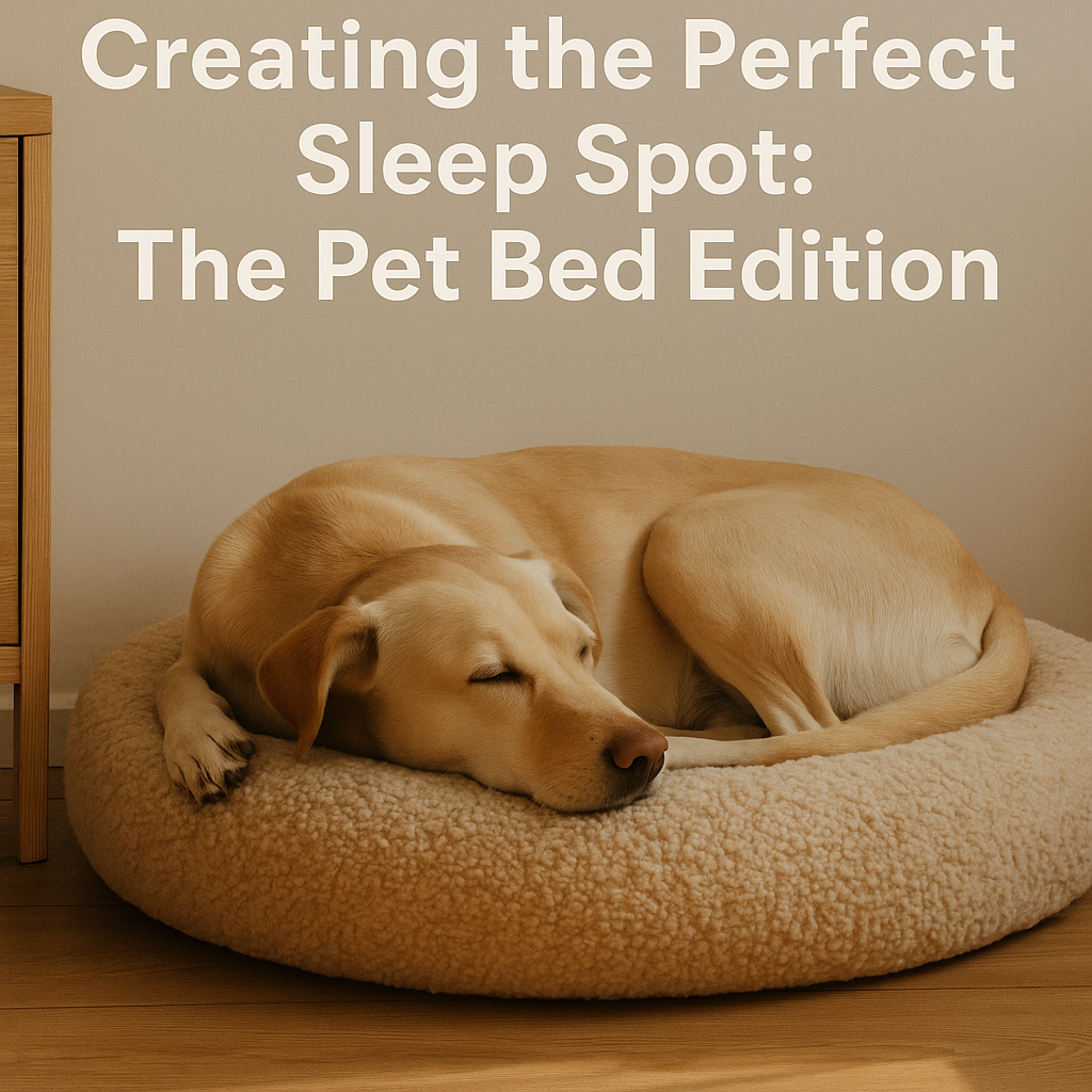 Creating the Perfect Sleep Spot: The Pet Bed Edition