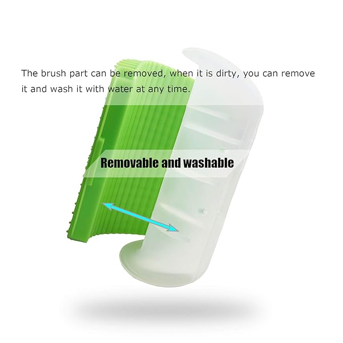 JAKI Cat Self Groomer Brushes 4 Pack Wall Corner Self Message, Interactive Cat Toy with Face Scratcher Comb, Pet Grooming Brush Tool for Indoor Cats Long Short Fur Kitten Puppy