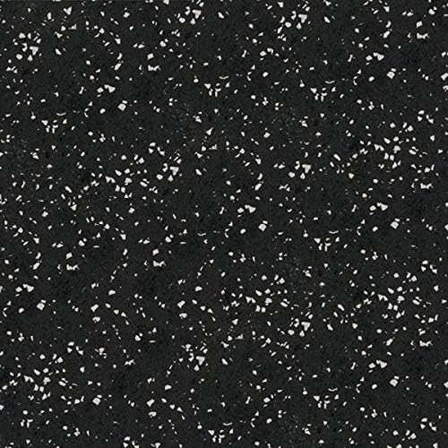 American Floor Mats 1/4in (7mm) Thick 10% Grey 4' x 5' Heavy Duty Rubber Rolls, Protective Exercise Mats, Home Gym Rubber Flooring