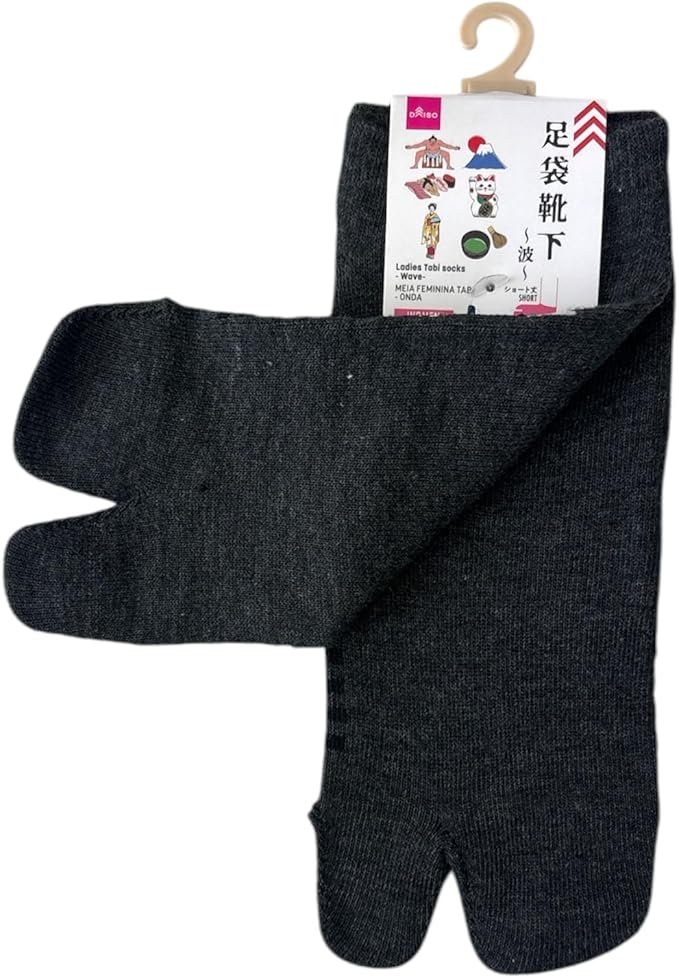 Japan Style Tabi Socks for Split Toe, Comfortable Tabi Toe Socks for Unisex Mt. Fuji, Lucky Cat, Sushi, Sumo, Ukiyoe, Hokusai