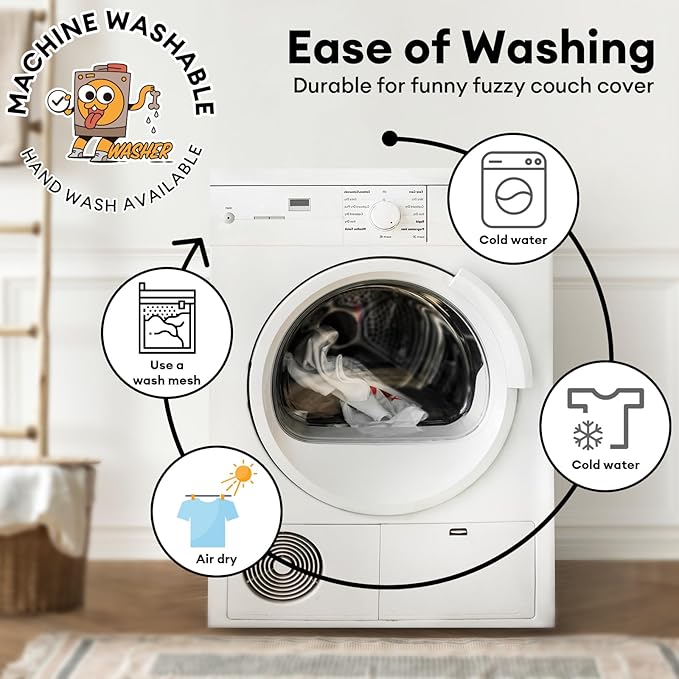 FUNNY FUZZY Pet Couch Cover for Sofa, Calming Dog Bed for Couch, Fluffy Plush Dog Couch Mat for Furniture Protector for Large Medium Small Pets, 47×37 in, Mist Grey