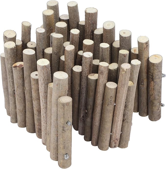 Flexible Hamster Wooden Bridge, 11.8In Hamster Fence, Wooden Sticks for Hamster Cage Decor And Platforms, Syrian Hamster Cage Accessories Wood