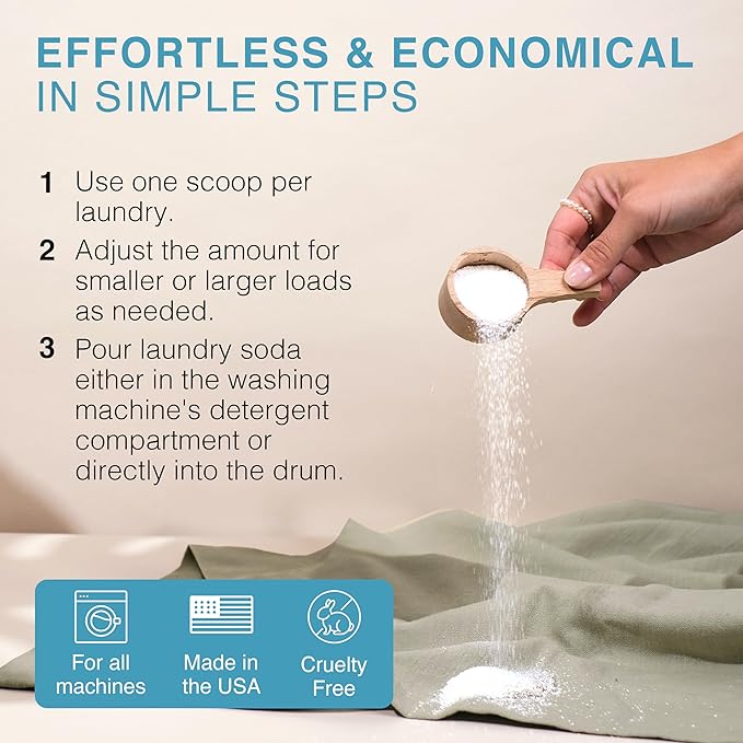 Good Natured Brand | Laundry Bundle | Carpet Freshener Lemon & Eucalyptus 31oz | Pet-Friendly Carpet Deodorizer | Laundry Powder Unscented 47oz | Hypoallergenic Laundry Powder 94 Loads