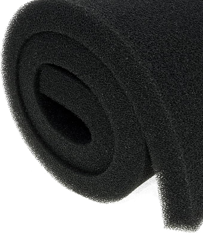 AFA Aquarium Filter Media Sponge Pad, Fish Tank Bio Open Cell Coarse Foam Block Foam Pre Filter Sponge Material (12" x 72" x 1" 30ppi)