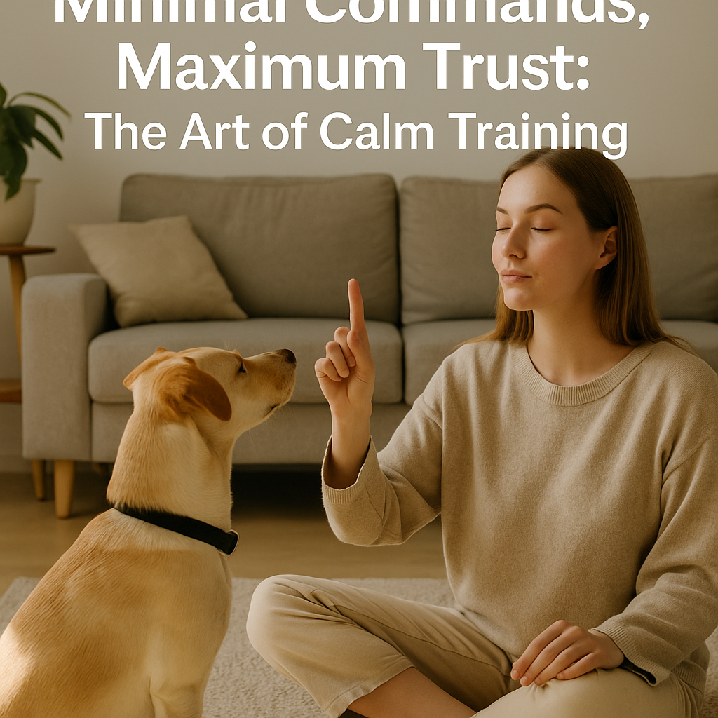 Minimal Commands, Maximum Trust: The Art of Calm Training
