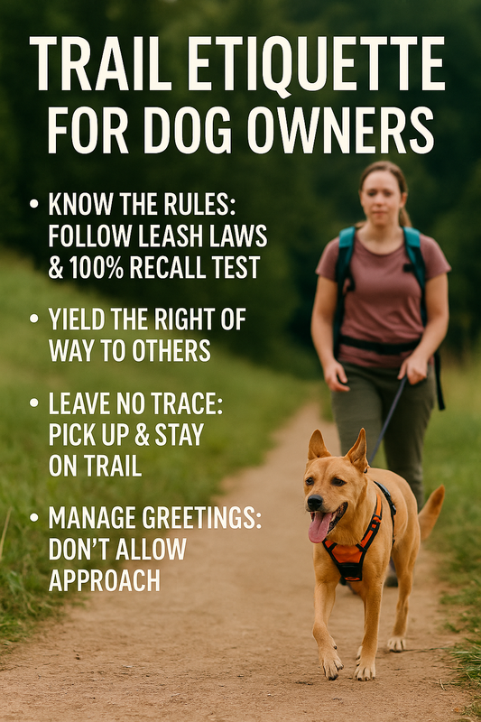 Pawsitive Trail Manners: Your Guide to Responsible Dog Hiking Etiquette