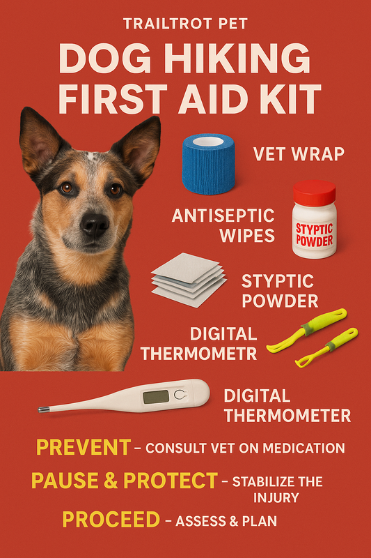 The Trail Medic: Essential Items for Your Dog's Hiking First Aid Kit