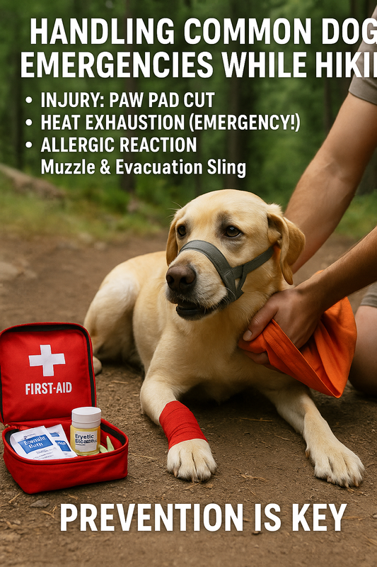 Trailside Triage: How to Handle Common Dog Emergencies on the Trail