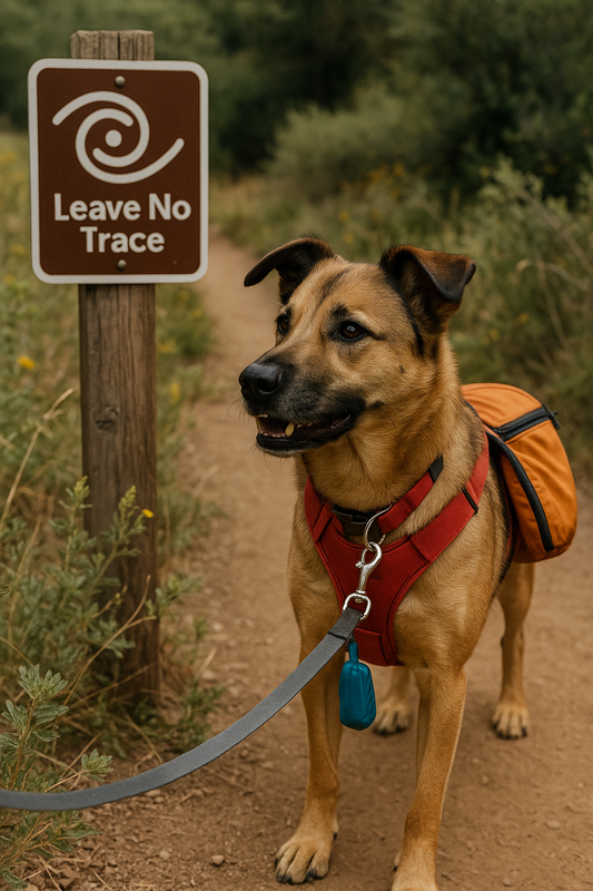 Leave Only Pawprints: A Dog Owner's Guide to Leave No Trace Hiking