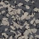 American Floor Mats - Extreme Rubber Gym Tiles - 1 Inch Thick Colorful Rubber Gym Tiles - Superior Shock and Sound Absorbing Tiles - 95% Dark Greys 10 Tile Pack (Covers 40 Sq Ft)