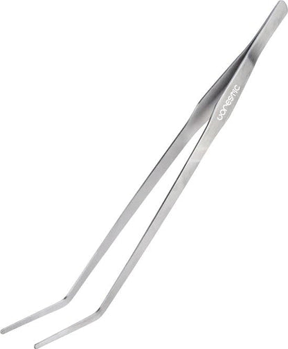 15 Inches Heavy Duty Reptile Feeding Tongs, Curved Aquarium Tweezers, Reptile Tongs, Fish Feeding Tongs, Reptile Feeding Tweezers, Long Tweezers for Aquarium and Terrarium