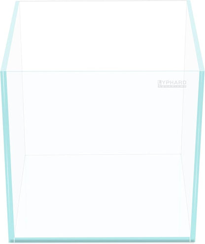 33 Gallon Cube Rimless Aquarium, Ultra Clear Low Iron Large Fish Tank, L19.7×W19.7×H19.7 Glass Thickness 8mm with EVA Foam Leveling Mat