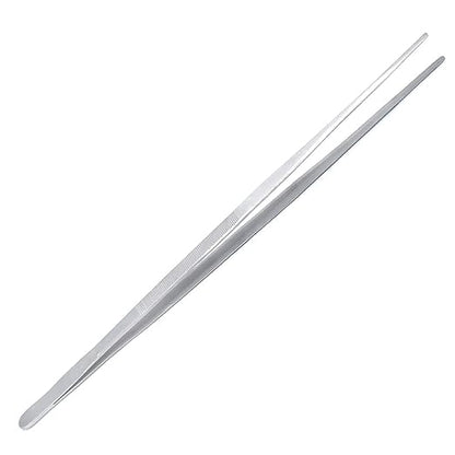 Extra Long Tongs Aquarium Tweezers, Stainless Steel Straight Aquascaping Tweezer for Fish Tank Aquatic Plants, Extra Long Industrial Tweezer : 24" Long