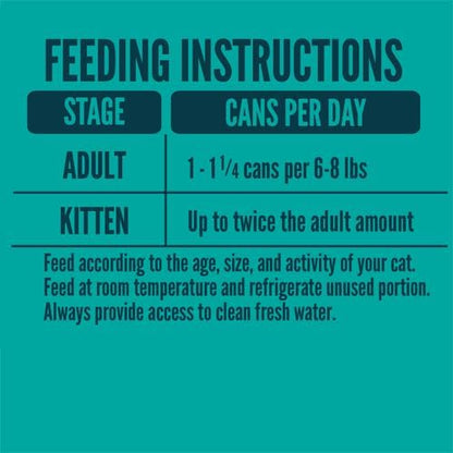 A Strong Heart Canned Wet Cat Food, Chicken & Tuna Dinner Paté - 5.5 oz Cans (Pack of 24), Made in The USA with Real Chicken & Tuna