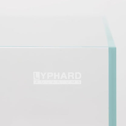 9.5 Gallon Rimless Aquarium, Ultra Clear Glass Low Iron Small Fish Tank for Betta, L15.7×W11.8×H11.8 Inches Thickness 5mm with EVA Foam Mat Included