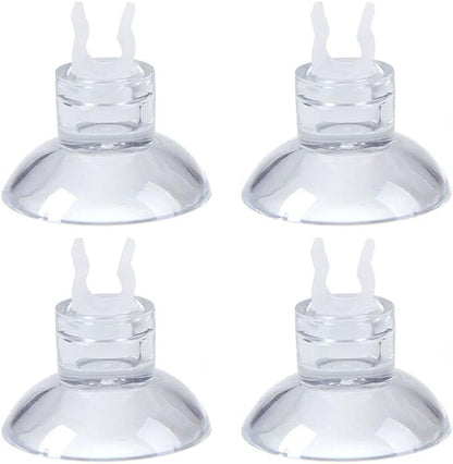 ALEGI 4pcs Large Aquarium Sponge Filter with Suction Cups, Check Valves for Breeding Fry Betta Shrimp Fish Tank (X-Large for 40-80 Gal 4 Pcs)