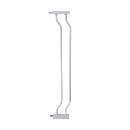 ALLAIBB Extra Wide Pressure Mounted Baby Gate Walk Through Child Kids Safety Toddler Tension White Long Large Pet Dog Gates with Extension for doorways Kitchen and Living Room (4.72"/12cm)