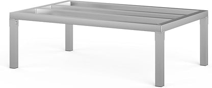 24 in X 36 in. Aquarium Stand | Industrial Style Aluminum Fish Tank Base with Open Frame Design