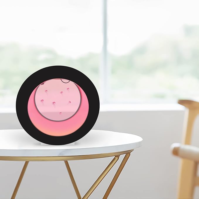 4.8Gal Jellyfish Aquarium Fish Aquarium with Water Circulation and Intelligent Filtration System, 16 Colors and 4 Light-Changing Effects Fish Tank Without Aquarium Water Chiller