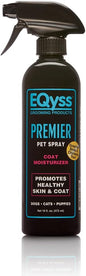 EQyss Premier Pet Spray - Moisturizes & Conditions for Healthy Skin & Coat, Non- greasy, Repels Dust & Dirt - Great for Dogs, Cats, Puppies (16 oz)