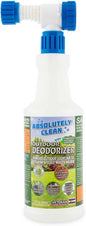 Amazing Outdoor Deodorizer odor eliminator Natural Enzyme Just Spray & Walk Away Grass, AstroTurf, Dog Runs, Patios, Decks, Fences & More Vet Approved - 32oz odor eliminator for strong odor