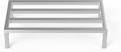 20 in X 36 in. Aquarium Stand | Industrial Style Aluminum Fish Tank Base with Open Frame Design