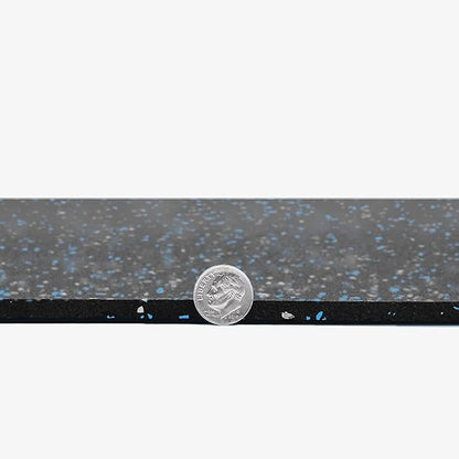 Flooring Inc's 1/4" Thick Tough Rubber Flooring Roll | Flexible Recycled Rubber Floor Mats for Home Gym | Heavy Duty Rubber Mat for Home Gyms, Sheds, Horse Stall Mat or Trailer