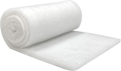 Aquarium Filter Floss for Fish Tank Filters -Micro Fine Multi-Layer Aquarium Filter Pad-Filter Media Roll for Crystal Clear Water Cut to Size 24"x36"x0.5"