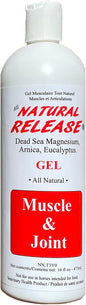 Natural Release Muscle Gel Treatment - Horse Liniment for Sore Muscles, Joint Pain, and Tendons
