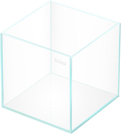 33 Gallon Cube Rimless Aquarium, Ultra Clear Low Iron Large Fish Tank, L19.7×W19.7×H19.7 Glass Thickness 8mm with EVA Foam Leveling Mat