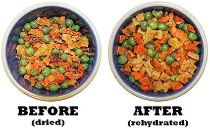 Exotic Nutrition Veggie Blend - Healthy Natural Mixed Dried Vegetable Treat - Sweet Potatoes, Carrots, Peas - for Degus, Chinchillas, Sugar Gliders, Hedgehogs, Guinea Pigs & Small Pets… (3 Pound)