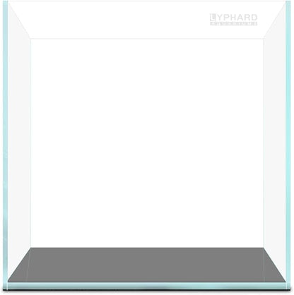 21 Gallon Rimless Aquarium Tall Tank, Ultra Clear Low Iron Big Fish Tank, L15.8×W15.8×H19.7 Glass Thickness 6mm with EVA Foam Leveling Mat