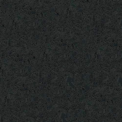 American Floor Mats 1/4in (7mm) Thick Solid Black 4' x 6' Heavy Duty Rubber Rolls, Protective Exercise Mats, Home Gym Rubber Flooring
