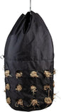 Dura-Tech Full Bale Hay Sack | Color Black | Horse Stable Essential | Full Bale Capacity | Slow Feed Design | Durable 1200D Fabric | Easy Hanging
