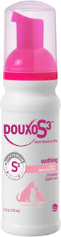 Douxo S3 Calm Mousse, Contains 0.75% Ophytrium, Soothing, For Itchy, Irritated or Allergic Skin, For Dogs and Cats, 5.1 fl. oz. (150mL)