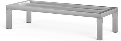 14 in X 36 in. Aquarium Stand | Industrial Style Aluminum Fish Tank Base with Open Frame Design