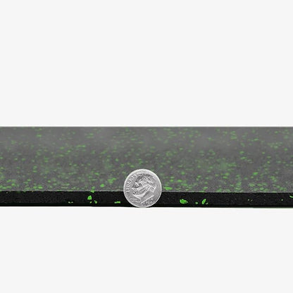 Flooring Inc's 1/4" Thick Tough Rubber Flooring Roll | Flexible Recycled Rubber Floor Mats for Home Gym | Heavy Duty Rubber Mat for Home Gyms, Sheds, Horse Stall Mat or Trailer