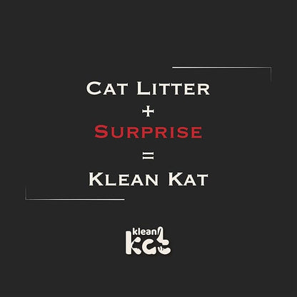 All Natural Clumping Cat Litter – Multiple Scents – Low Dust, Odor Control – (Lavender) 18 lb - Surprise Toy Inside