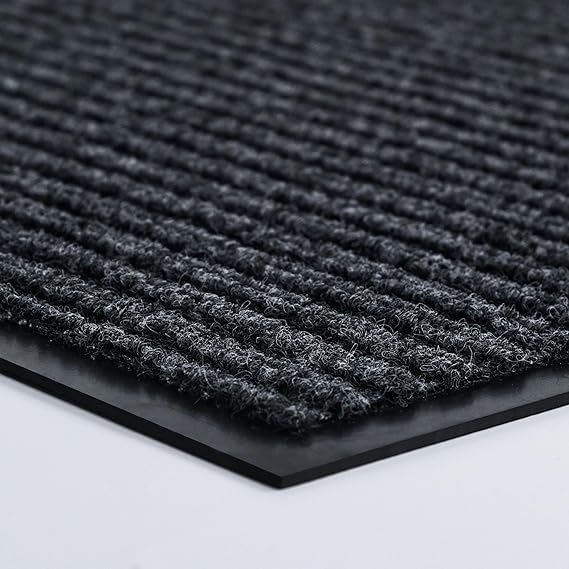 Front Door Mat Outside Entrance, 96" x 48" Sturdy Indoor Outdoor Mats for Entryway, Low Profile Welcome Doormat for Home Entrance, Non Slip Shoe Scraper Mat, Ideal for High Traffic Area