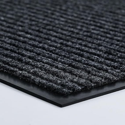 Front Door Mat Outside Entrance, 96" x 48" Sturdy Indoor Outdoor Mats for Entryway, Low Profile Welcome Doormat for Home Entrance, Non Slip Shoe Scraper Mat, Ideal for High Traffic Area