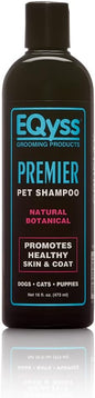 EQyss Premier Pet Shampoo - Cleanses & Moisturizes Coat, Adds Volume, Intensifies Colors, Residue-free Finish - For All Dogs, Cats, Puppies (16 oz)