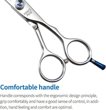 Fenice Professional 7/7.5/8 Pet Grooming Scissors Thinning Cutting Shears for Dog s/Cats Thinning Rate:70-80% (7.0 inch)