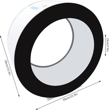 4.8Gal Jellyfish Aquarium Fish Aquarium with Water Circulation and Intelligent Filtration System, 16 Colors and 4 Light-Changing Effects Fish Tank Without Aquarium Water Chiller