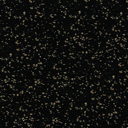 American Floor Mats 1/4in (7mm) Thick 10% Mocha 4' x 45' Heavy Duty Rubber Rolls, Protective Exercise Mats, Home Gym Rubber Flooring