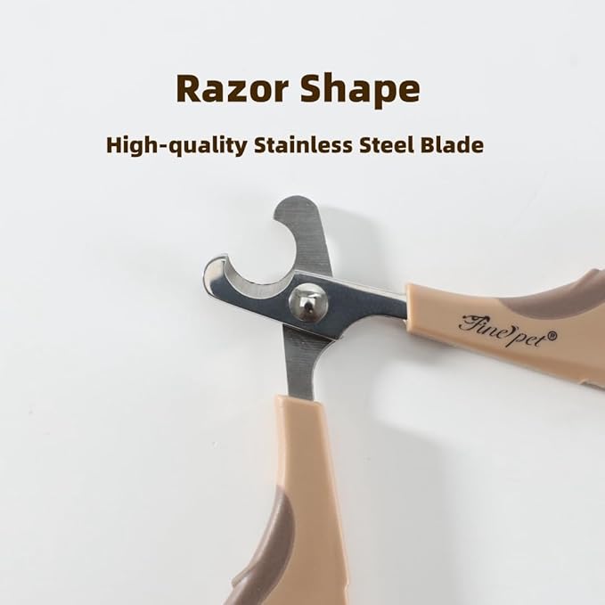 Dog Nail Clippers Pet Nail Trimmers for Small Dogs Easy and Safe Pet Grooming Clippers Cat Claw Trimmer S