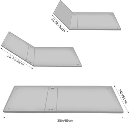Dog Pee Pad Holder Tray, Non-Slip Puppy Pee Pad Holder, Fits Up to 35" X 24" Training Pads, High Edge Easy to Change Pee Pad Tray,Mat Fit Disposable and Washable Pee Pads