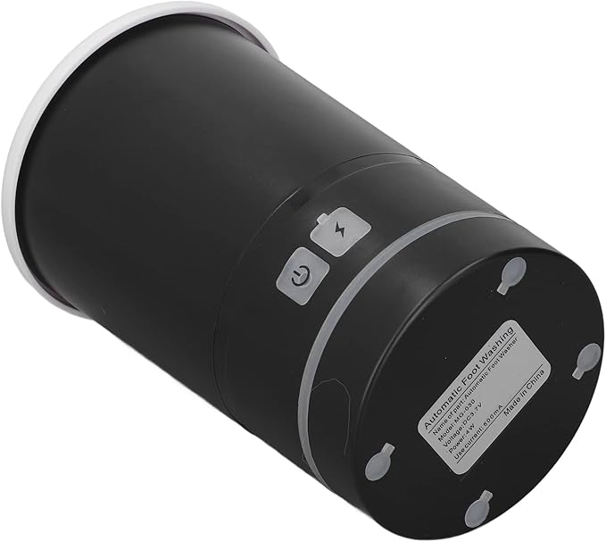 gernie Electric Pet Washer, 2000mAh USB Rechargeable Automatic Dog Washer 2 in 1 Portable Dog Foot Cleaner with Soft Brush for Small Medium Dogs s and Cats