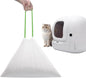 67 Count Cat Litter Bags for Pet Pura MAX Self-Cleaning Litter Box, Drawstring Kitty Liners for Automatic Waste Drawer Bin, Disposable Replacement Poop Trash Bag, Durable Leak-proof - 21 * 15.7 "