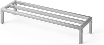 14 in X 48 in. Aquarium Stand | Industrial Style Aluminum Fish Tank Base with Open Frame Design